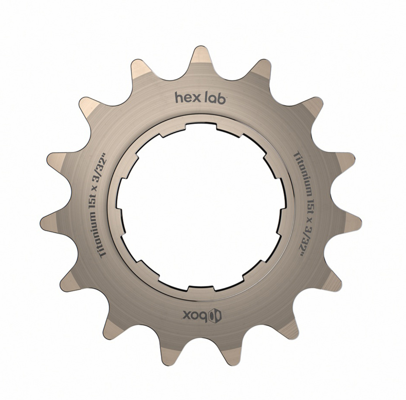 Box Hex Lab Single Speed Titanium Cogs